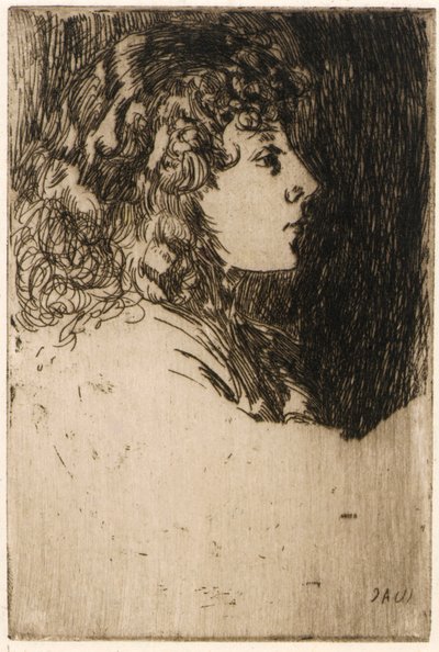 Kleiner Kopf von J. Alden Weir