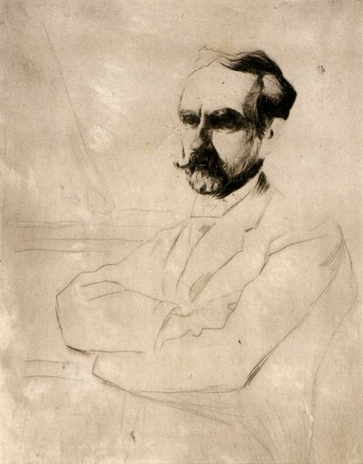 Porträt von Dr. Robert F. Weir von J. Alden Weir