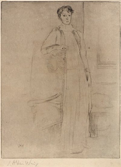 Stehende Figur Nr. 1 von J. Alden Weir