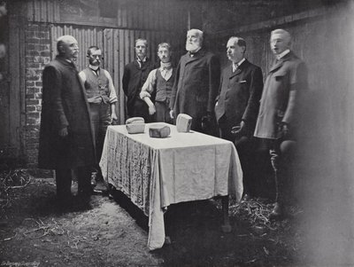 Verteilung der Carlow-Wohltätigkeit von J. Benjamin Stone
