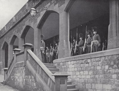 Verriegelung der Turmtore, Salutieren der Schlüssel von J. Benjamin Stone