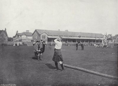 Das Inverness-Treffen, Hammerwerfen von J. Benjamin Stone