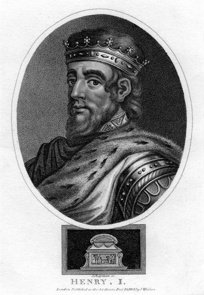 Heinrich I., König von England, 1803 von J. Chapman