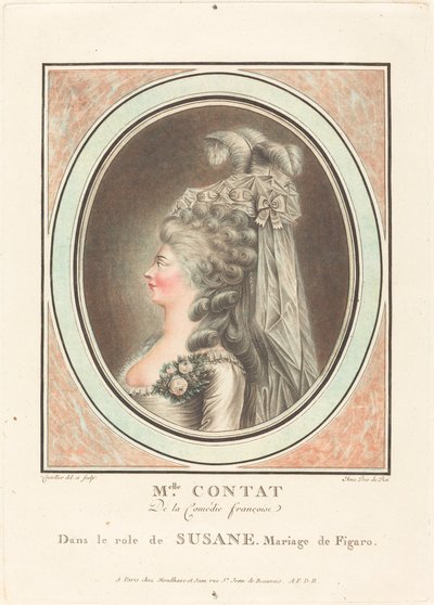 Mademoiselle Contat von J. Coutellier