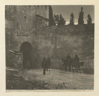 Ein Tor - Segovia von J. Craig Annan
