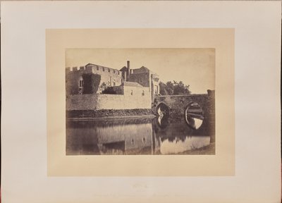 Brücke am Eingang der Hauptinsel, Torhaus und Wachraum der Privaten von J. Cruttenden
