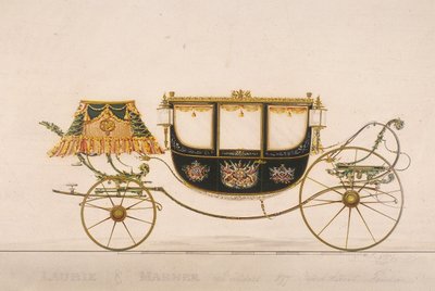 Städtische Kutsche von Lord Mayor William Hunter, 1851 von J Gilfoy