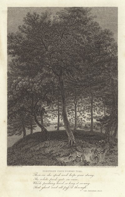 Robert Bloomfield, Dichter: Fakenham von Euston Park von J. Greig