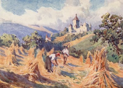 Schloss Vufflens, oberhalb von Lausanne von J. Hardwicke Lewis