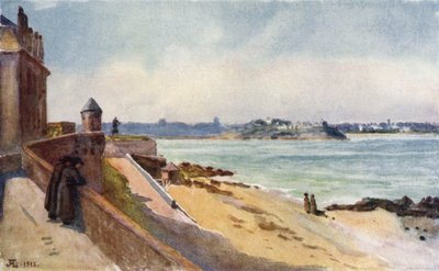 Von meinen Fenstern, St. Malo von J. Hardwicke Lewis