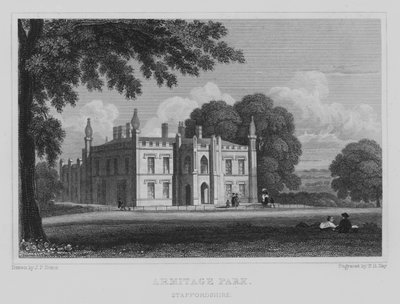 Armitage Park, Staffordshire von John Preston Neale