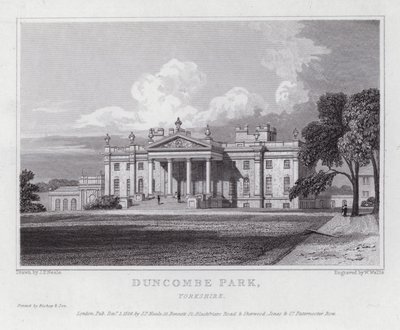 Duncombe Park, Yorkshire von John Preston Neale