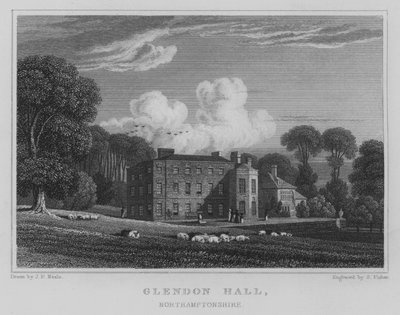 Glendon Hall, Northamptonshire von John Preston Neale