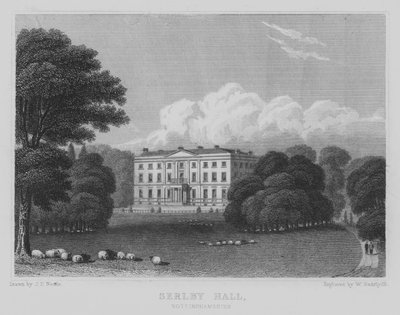 Serlby Hall, Nottinghamshire von John Preston Neale