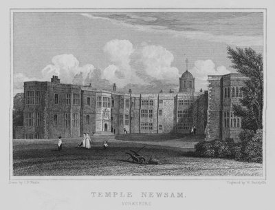 Temple Newsam, Yorkshire von John Preston Neale