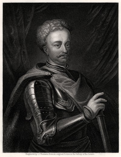 Jan III Sobieski, König der polnisch-litauischen Union, 19. Jahrhundert von J. Thomson