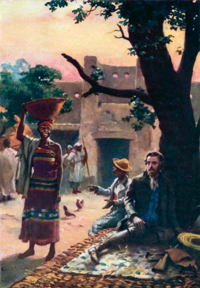 Mungo Park, Ein Schwarzer hat Mitleid mit Park von J. Williamson