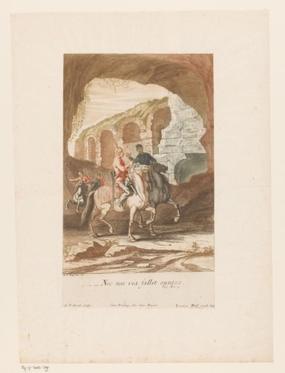 Reiter im Gespräch von Jacob Andreas Fridrich (I)