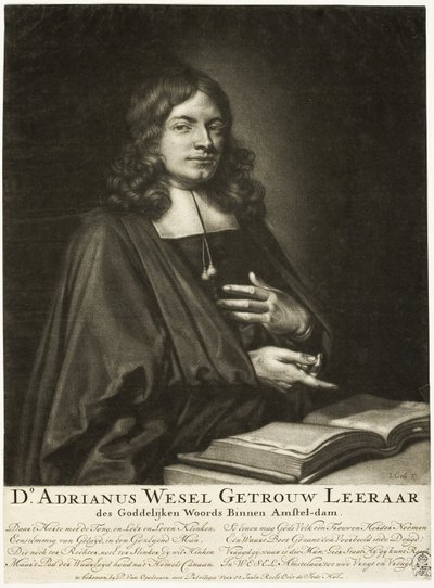 Adrian Wesel, Kleriker in Amsterdam von Jacob Gole