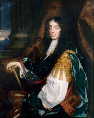Porträt von Charles II von Jacob Huysmans