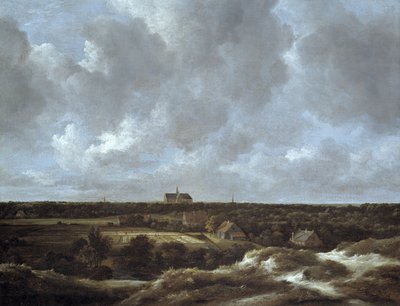 Ansicht von Haarlem und Bleichfeldern, ca. 1665-70 von Jacob van Ruisdael