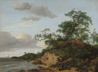 Dünen am Meer von Jacob Isaaksz. or Isaacksz. van Ruisdael