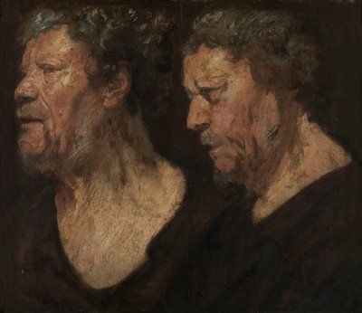 Studien des Kopfes von Abraham Grapheus, ca. 1620-21 von Jacob Jordaens
