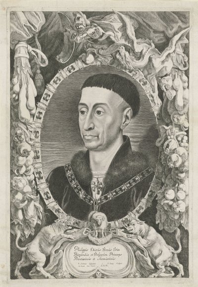 Porträt von Philipp dem Guten (Herzöge von Burgund) von Jacob Louys