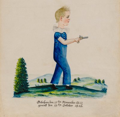Porträt von Edward Musser von Jacob Maentel