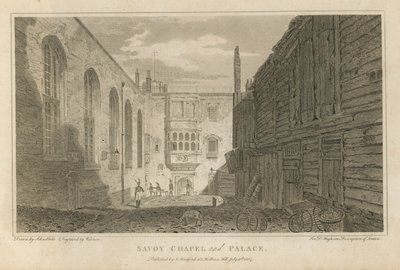Savoy Chapel und Palast von Jacob Schnebbelie
