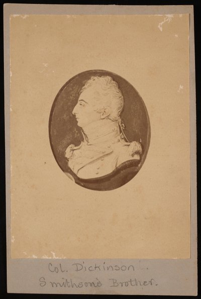 Porträt von Henry Louis Dickinson 1771-1820, 1805 fotografiert in den 1880er Jahren von Jacob Spornberg