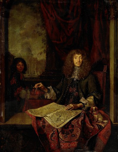 Porträt von Carel Quina (1622-89), Ritter des Heiligen Grabes und in Amsterdam geborener Asienforscher von Jacob Toorenvliet