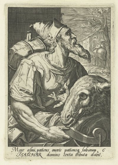 Stammvater Issachar von Jacob de Gheyn (II)