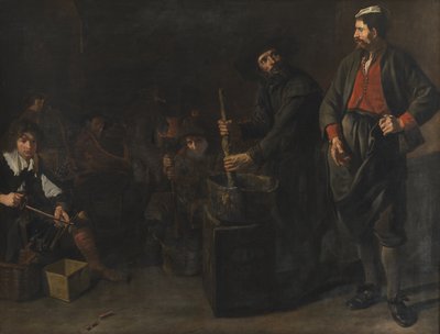 Eine Glas- und Korallenfabrik von Jacob van Loo