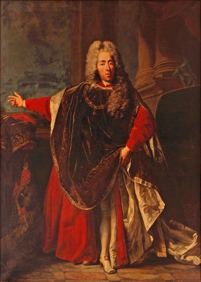 Eugen von Savoyen im Ornat vom Goldenen Vlies von Jacob van Schuppen