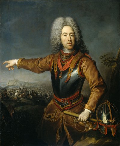 Porträt von Prinz Eugen von Savoyen 1663-1736, 1718 von Jacob van Schuppen