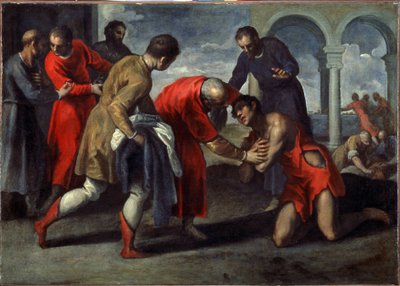 Die Rückkehr des verlorenen Sohnes von Jacopo Il Giovane Palma