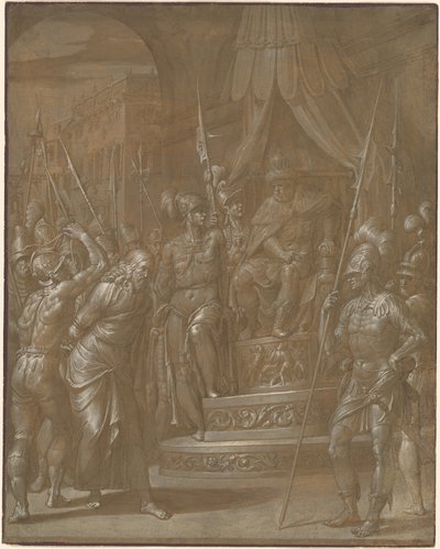 Christus vor Herodes von Jacopo Ligozzi
