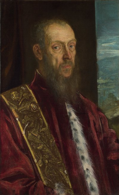 Porträt von Vincenzo Morosini, ca. 1575 von Jacopo Robusti Tintoretto