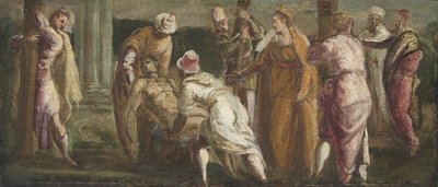 Heilige Helena prüft das wahre Kreuz von Jacopo Robusti Tintoretto