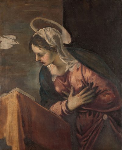 Jungfrau von der Verkündigung an die Jungfrau von Jacopo Robusti Tintoretto