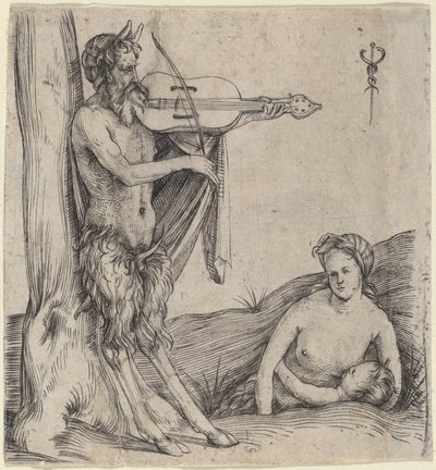 Familie des Satyrs von Jacopo de