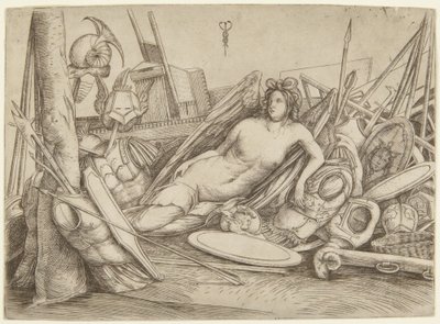 Sieg mit Trophäen von Jacopo de