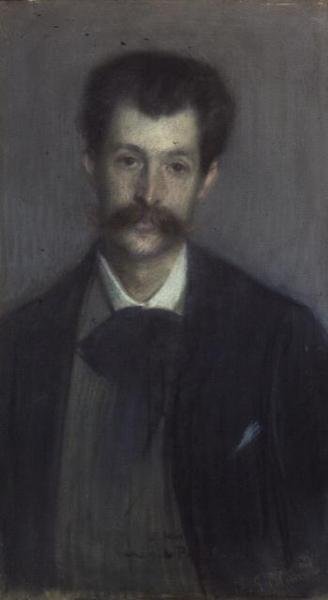 Georges de Porto-Riche (1849-1930) von Jacques Emile Blanche