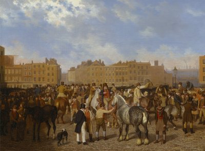 Alter Smithfield-Markt von Jacques-Laurent Agasse