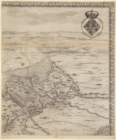 (Ausschnitt) Die Schlacht von Breda von Jacques Callot