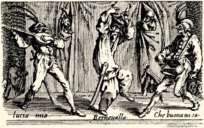 Balli di Sfessania - nach Radierungen von Jacomo Callot von Jacques Callot