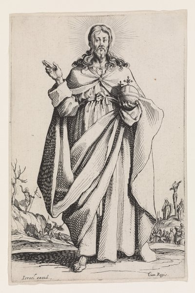 Christus aus Les Grands Apôtres, 1631 von Jacques Callot