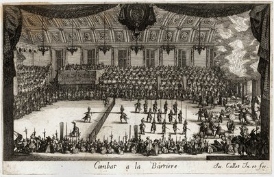 Kampf an der Barriere: das Turnier von Jacques Callot