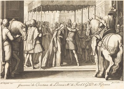 Krönung der Großherzogin von Jacques Callot